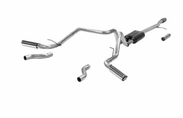 Image of Flowmaster American Thunder Cat-Back Exhaust For 19-24 Chevrolet/GMC 1500 5.3L