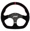 Image of PRP Comp-R Suede Wheel Red Stripe W/ Universal Weld On Quick Release Hub