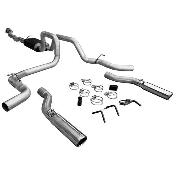 Image of Flowmaster American Thunder Cat-Back Exhaust For 04-07 GM 1500 4.3L/4.8L/5.3L