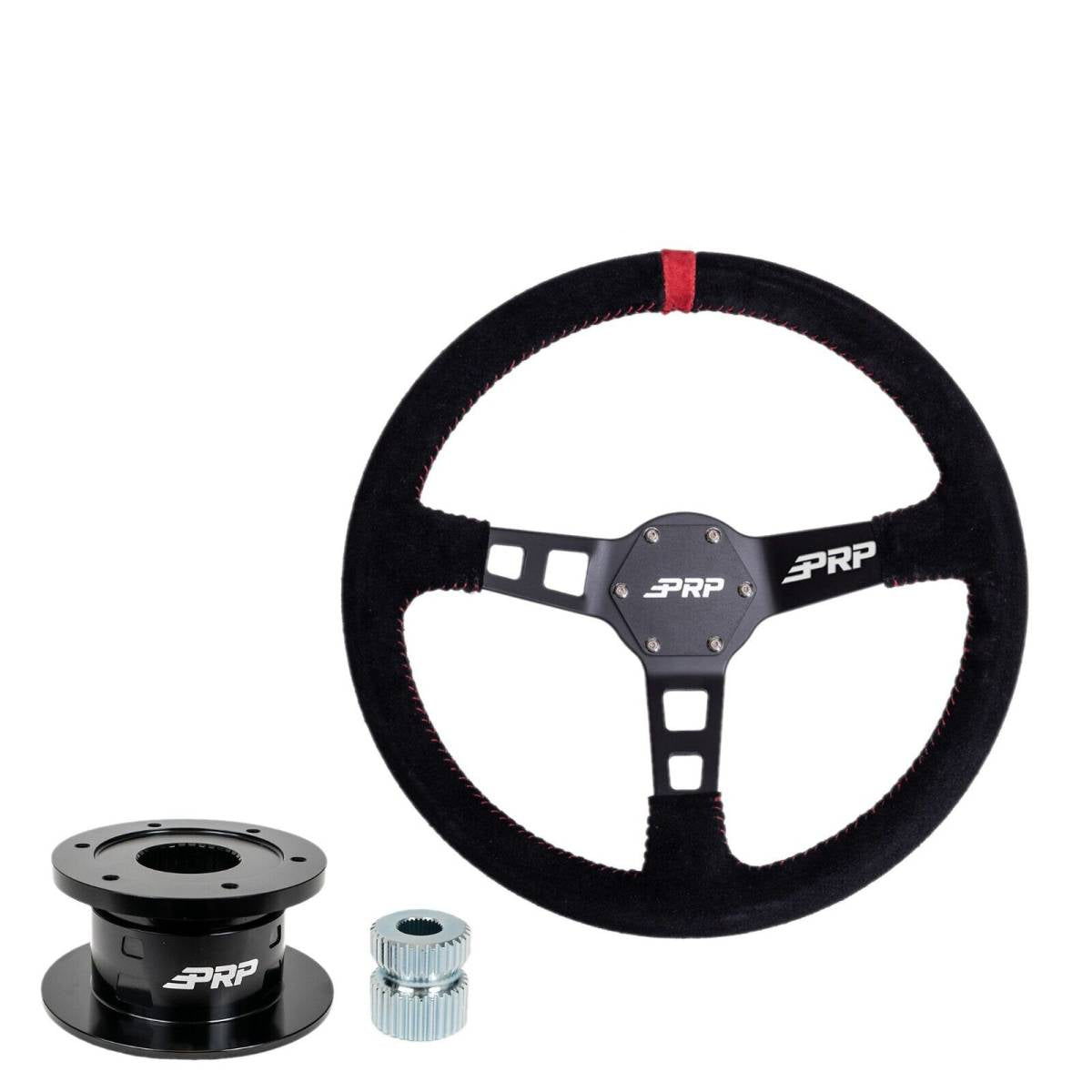 Image of PRP Deep Dish Suede Wheel Red Stripe/Quick Release Hub For Yamaha Viking/YXZ