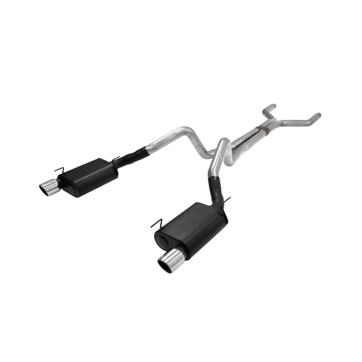 Image of Flowmaster American Thunder Cat-Back Exhaust For 05-10 Ford Mustang 4.6L/5.4L