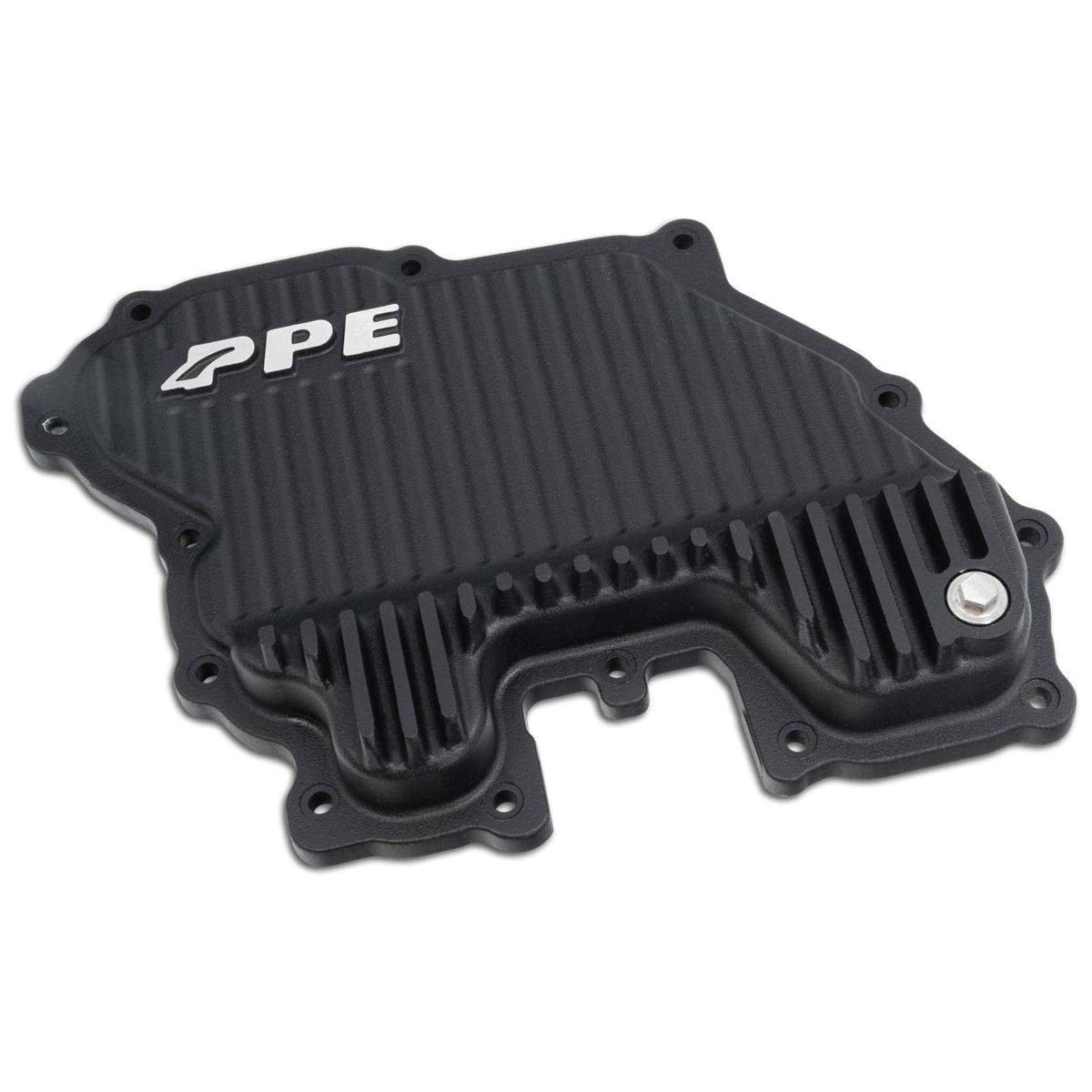 Image of PPE Heavy-Duty Cast Aluminum Engine Oil Pan For 2018-2022 Ford F150 3.0L (Black)
