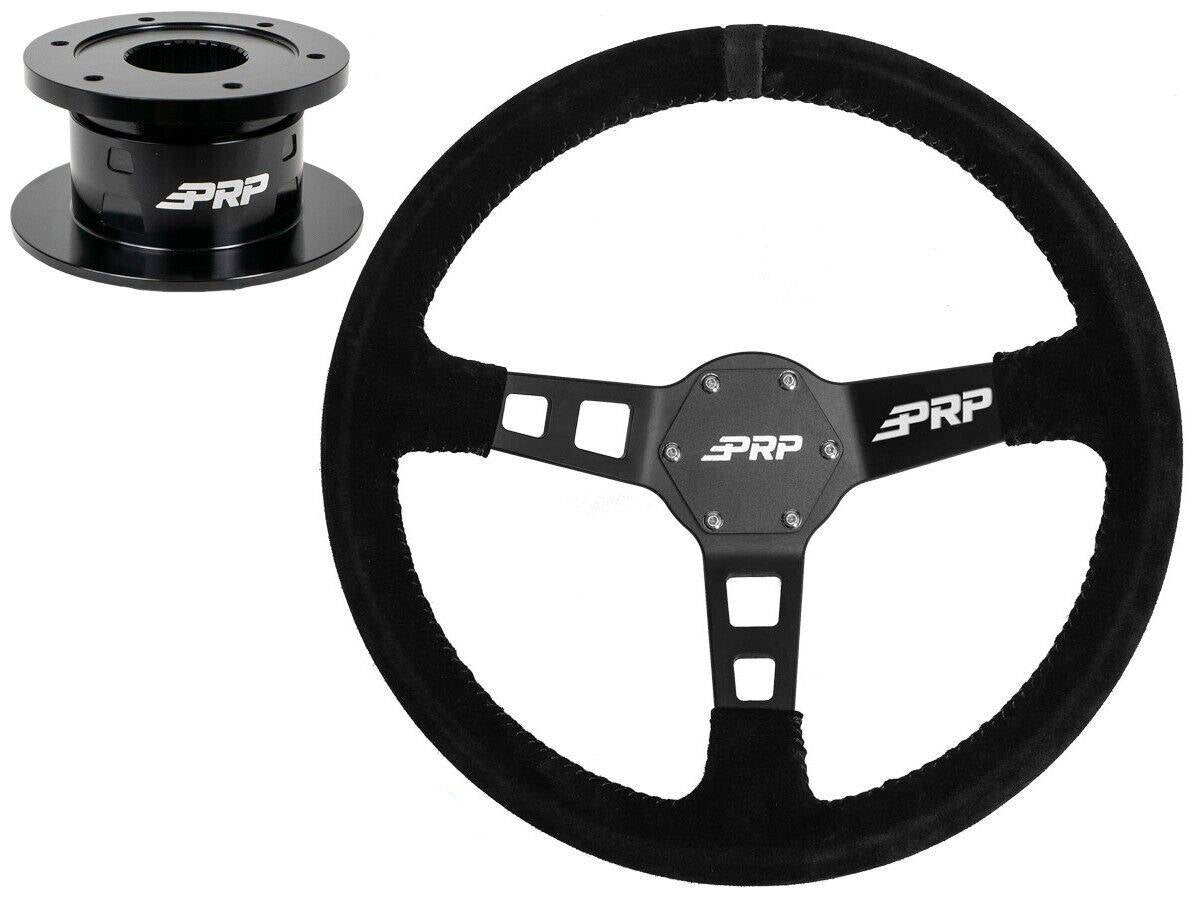 Image of PRP Deep Dish Suede Wheel Black Stripe/Quick Release Hub For Yamaha Viking/YXZ