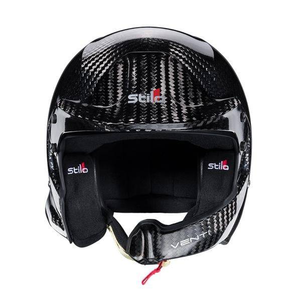 Image of Stilo Venti WRC FIA 8859 Carbon Fiber Racing Helmet Black - X-Small - DOT/SNELL