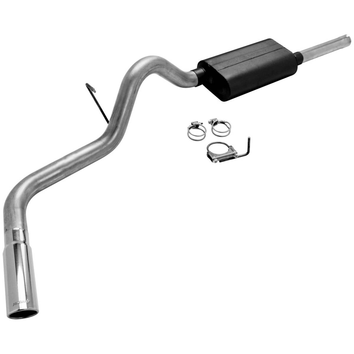 Image of Flowmaster Force II Cat-Back Exhaust System For 2005-2010 Dodge Dakota V6/V8