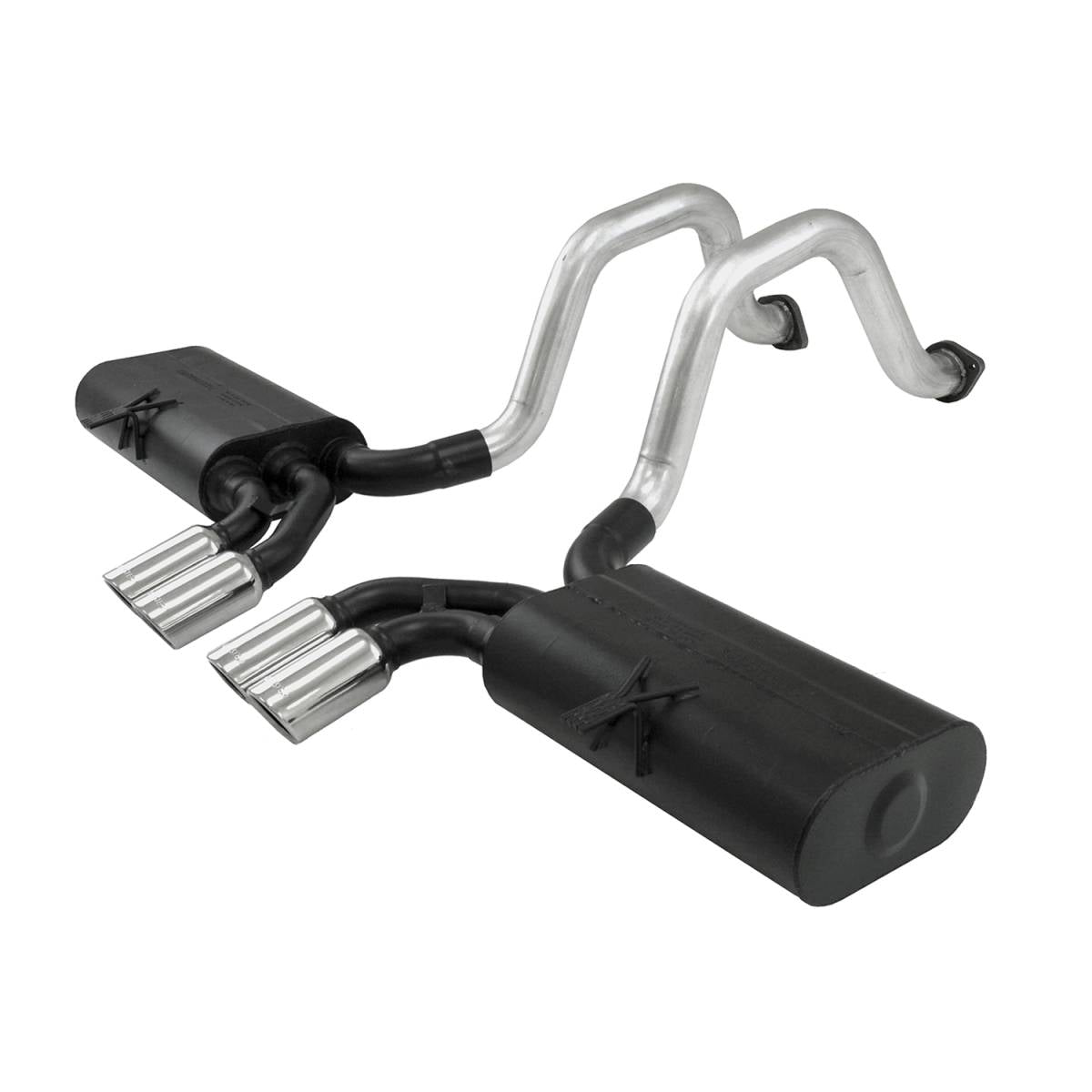 Image of Flowmaster Force II Axle-Back Exhaust System For 97-04 Chevrolet Corvette 5.7L