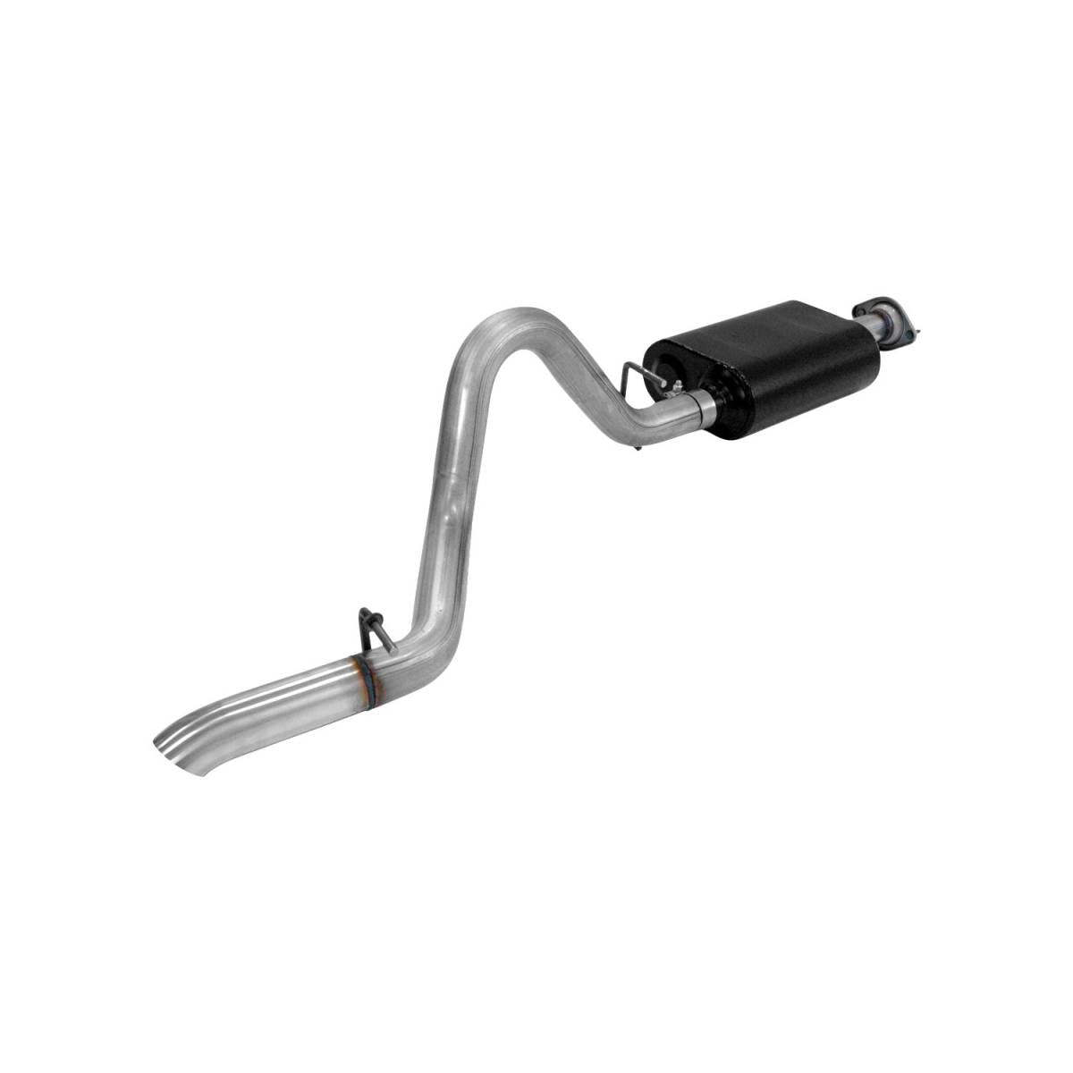 Image of Flowmaster Force II Cat-Back Exhaust System For 2000-2006 Jeep Wrangler TJ 4.0L