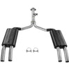 Image of Flowmaster Force II Cat-Back Exhaust System For 1986-1990 Chevrolet Corvette 5.7