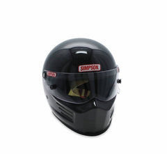 Image of Simpson Racing SA2020 Carbon Bandit Auto Racing Helmet - XL - Carbon Fiber