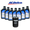 Image of ACDelco 0W-20 Oil Change Kit PPE Filter For 2021+ Chevy Silverado/Suburban/Tahoe 3.0L Duramax