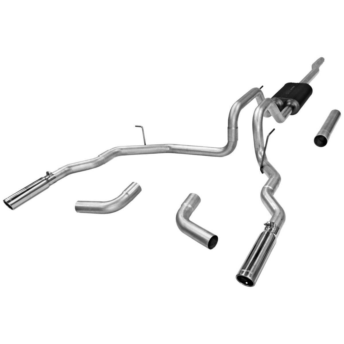 Image of Flowmaster Force II Cat-Back Exhaust System For 04-08 Ford F-150/Lincoln Mark LT
