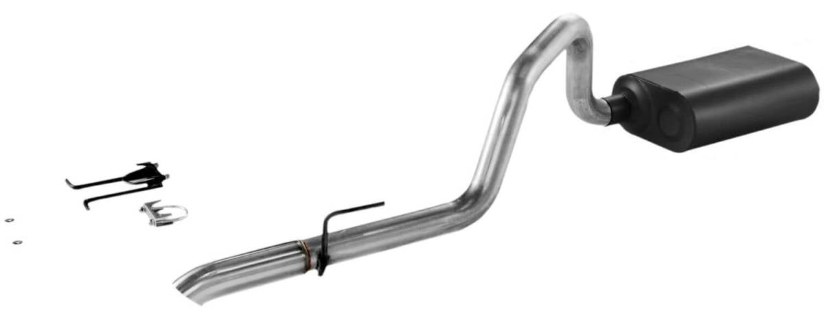 Image of Flowmaster Force II Cat-Back Exhaust System For 1991-1995 Jeep Wrangler 4.0L