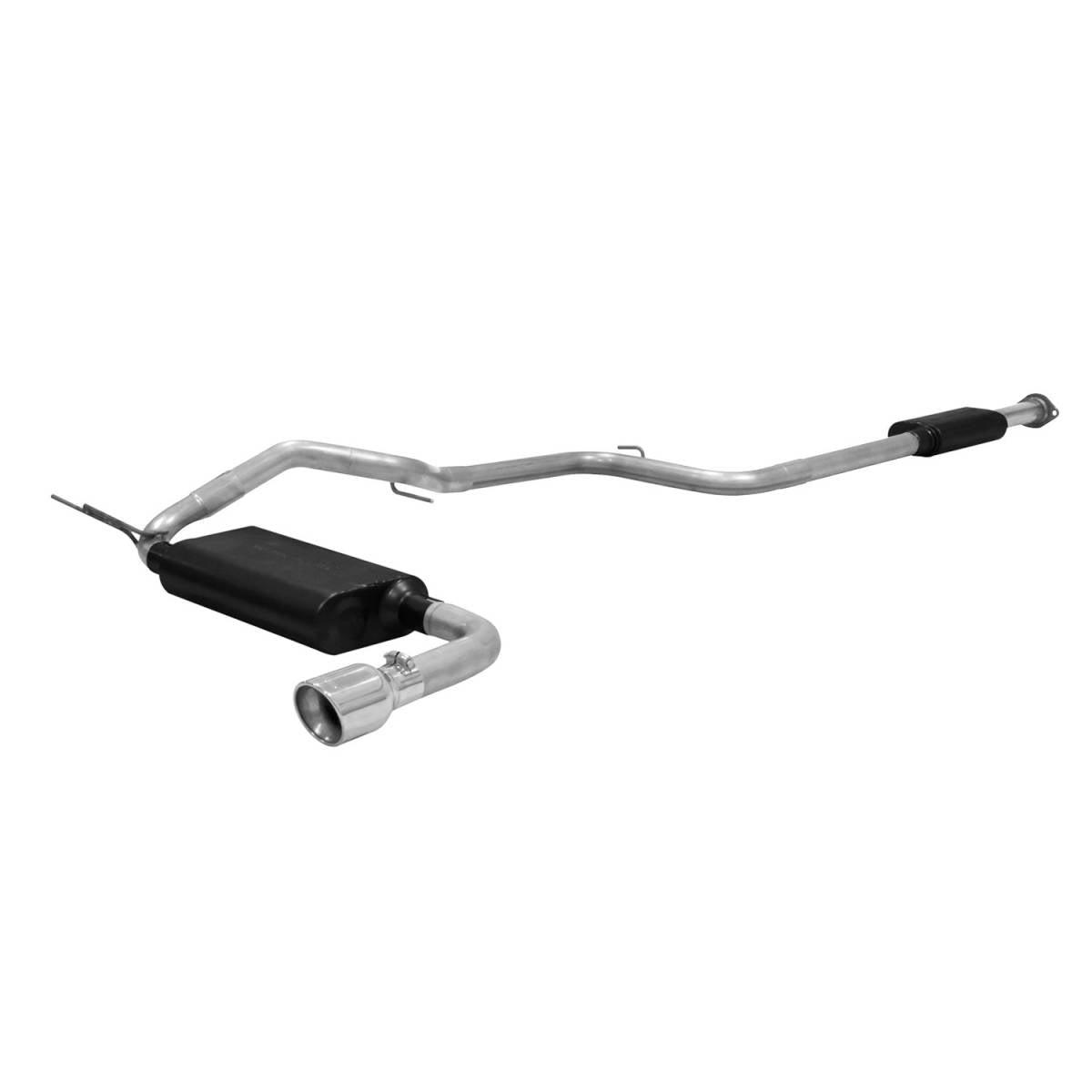 Image of Flowmaster Force II Cat-Back Exhaust System For 12-18 Ford Focus Hatchback 2.0L