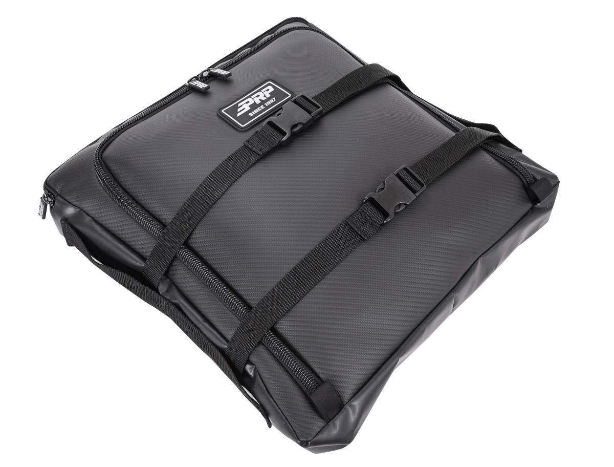 Image of PRP Can-Am Maverick X3 Under Seat Bag - Vinyl-Coated Polyester - Black