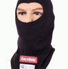 Image of Racequip Fire Retardant Balaclava Head Sock - Single Layer Hood - Adult - Black