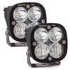 Image of Baja Designs 497803 Black Squadron Pro LED Light Pair For Ford Gm Dodge SXS