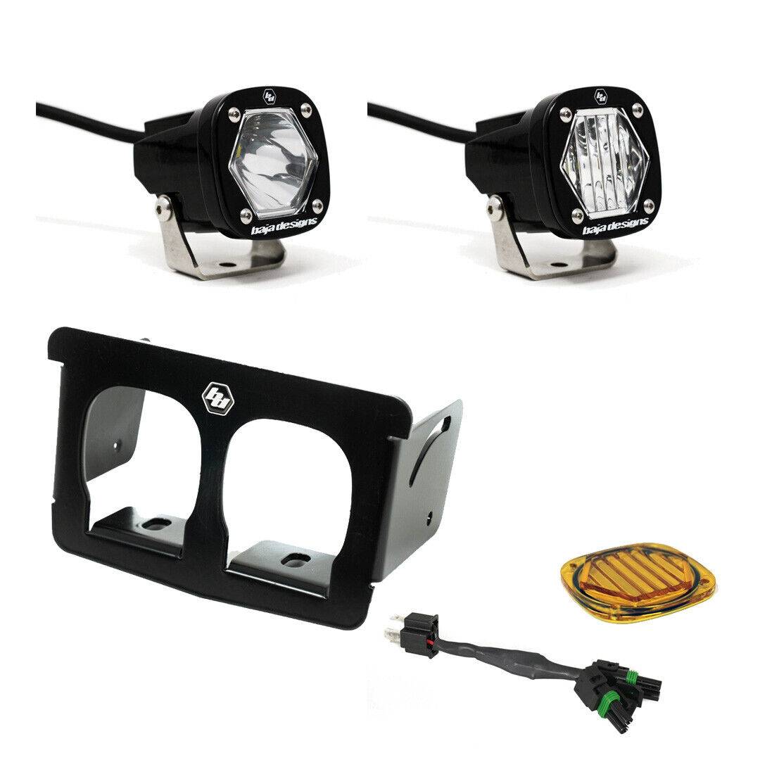 Image of Baja Designs Dual S1 Headlight Kit For Suzuki DRZ400/S/SM DR650/SE/R/RE/S