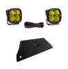 Image of Baja Designs Sport D/C Amber Lower Bumper LED Light Kit For 20-24 Polaris RZR