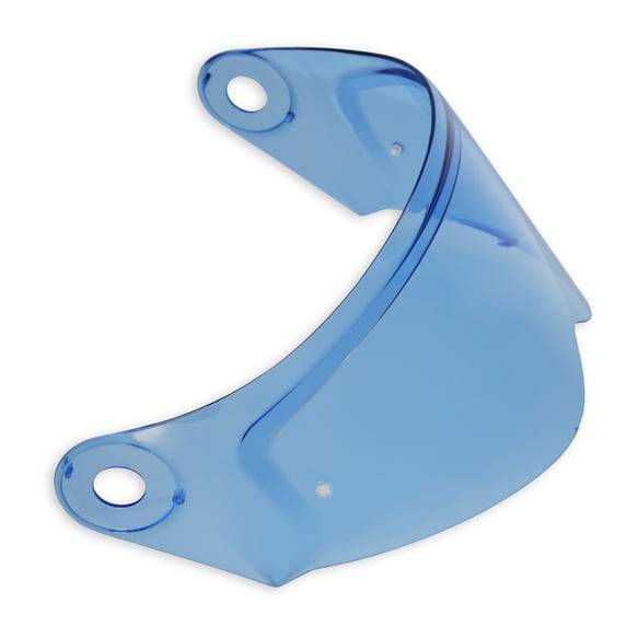 Image of Simpson Motorcycle Mod Bandit Helmet Optional Shield - High Definition Blue