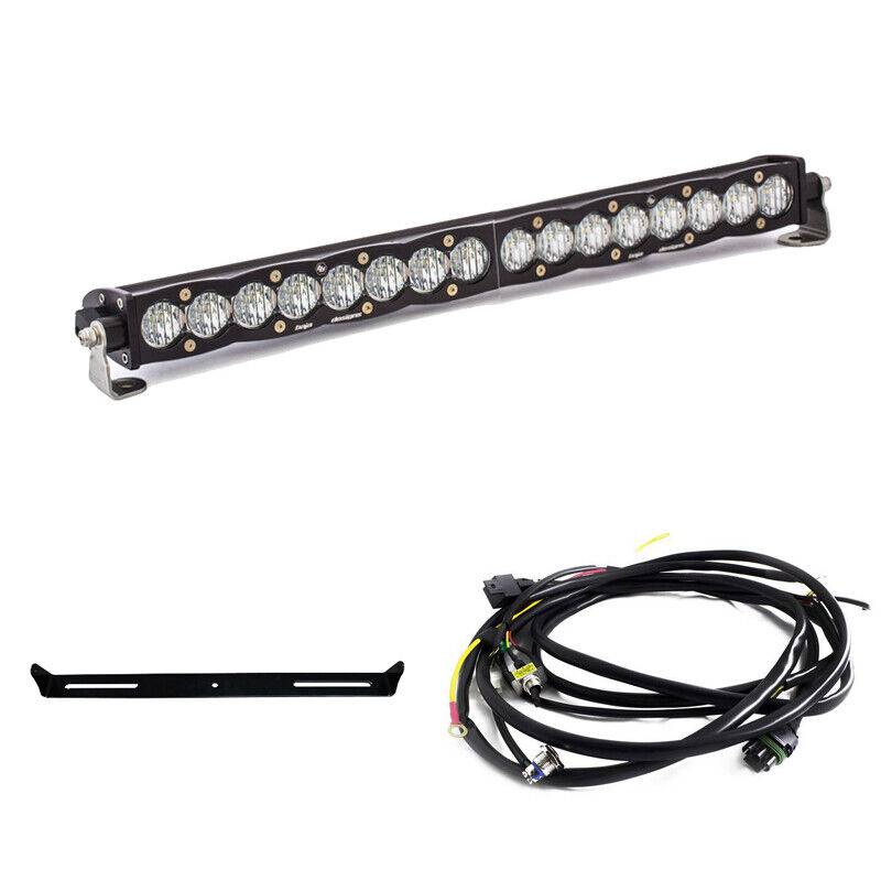 Image of Baja Designs S8 20" Wide Driving LED Light Bar w/ Mount & Harness Kit
