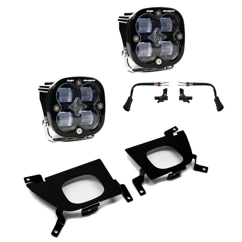 Image of Baja Designs Squadron SAE Fog Pocket Light Kit For 19-22 Chevy 1500/2500/3500