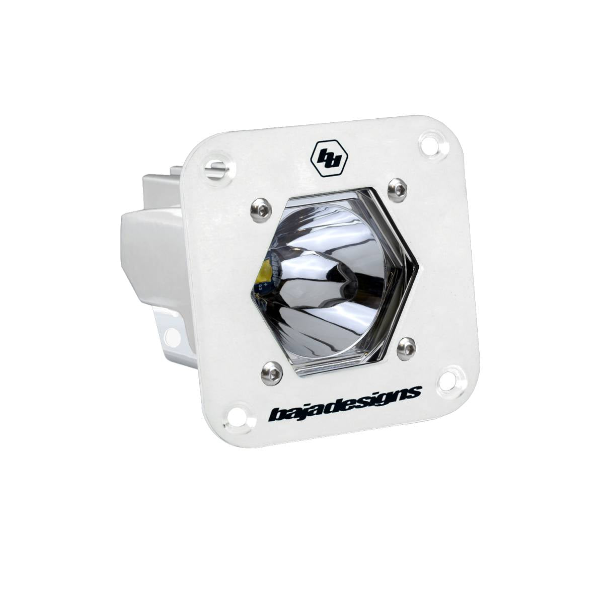 Image of Baja Designs S1 White Flush Mount Auxiliary LED Spot Light Pod - Universal