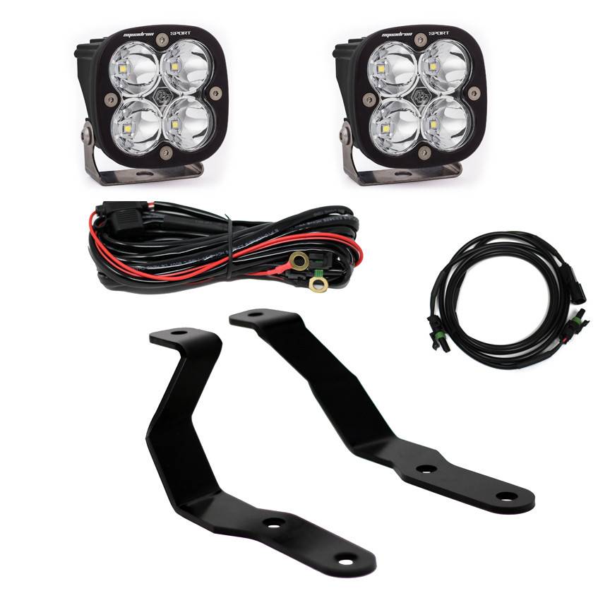 Image of Baja Designs Squadron Sport A-Pillar Light Kit For 2019-2023 Ford Ranger