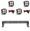 Image of Baja Designs 2 Pair Squadron Pro Driving/Combo LED Kit For 15-17 Chevy 2500/3500