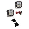 Image of Baja Designs XL Sport Pair Driving/Combo LED Mount Kit For 07-18 Jeep Wrangler