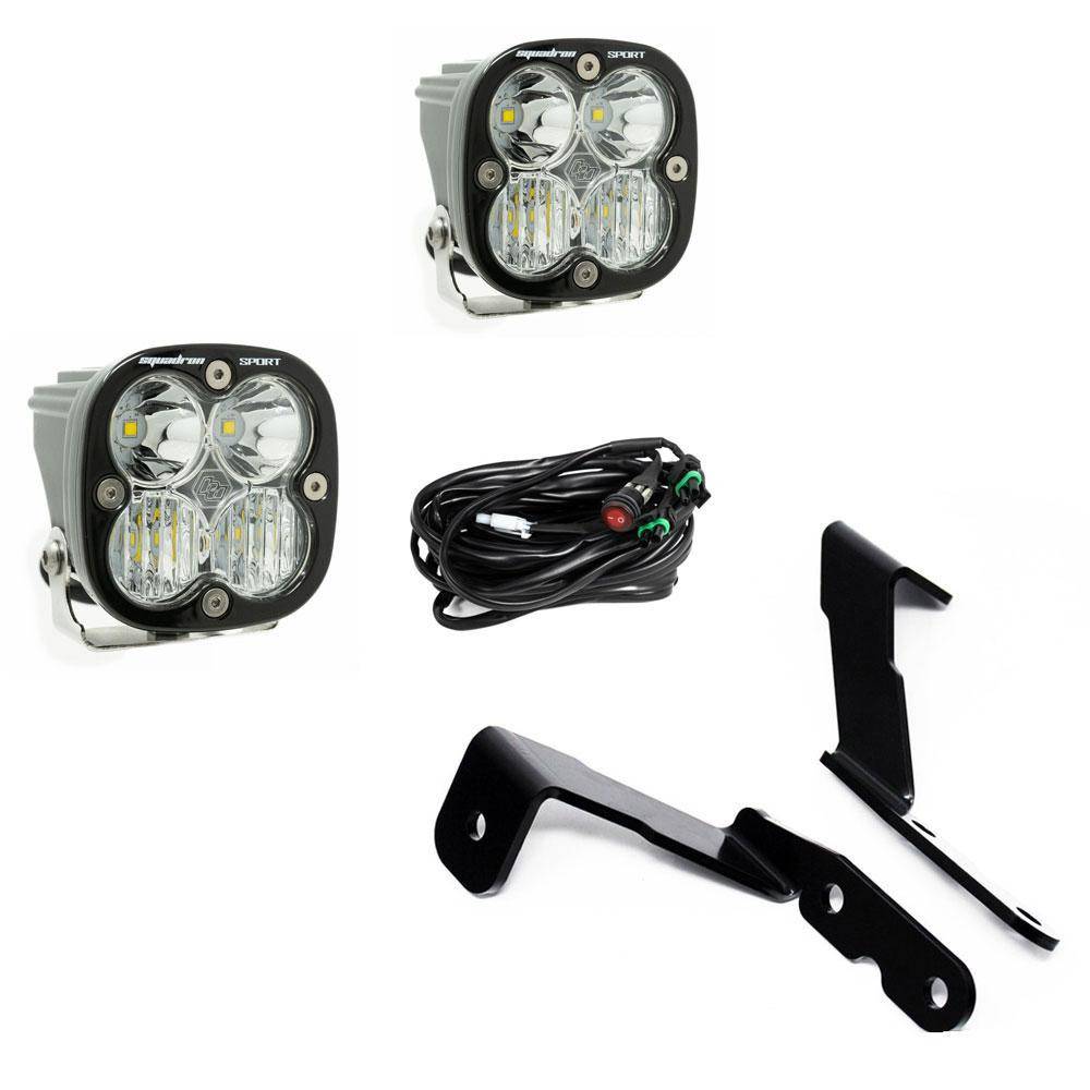 Image of Baja Designs Squadron Sport A-Pillar Light Kit For 07-13 GM 1500/2500/3500