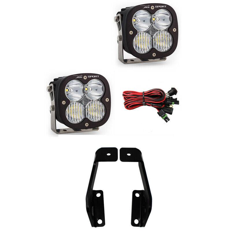 Image of Baja Designs XL Sport Pair Driving/Combo LED Light Kit For 2010-2016 Ford Raptor