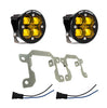Image of Baja Designs SAE Squadron Amber Fog Pocket Light Kit For 2010-2019 Ford/Subaru