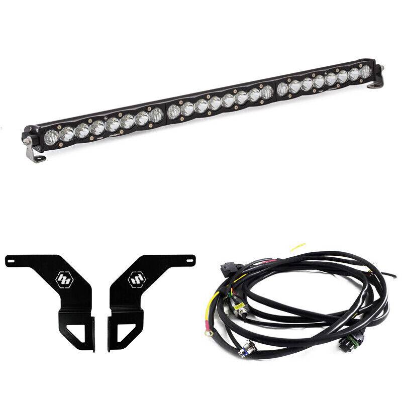 Image of Baja Designs S8 30" Driving/Combo LED Light Bar Kit For 2016-2019 Toyota Tacoma
