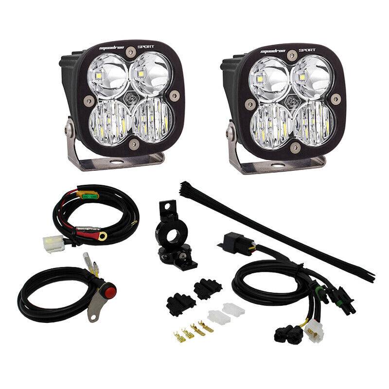 Image of Baja Designs Squadron Sport Adventure Bike 7/8" Mount Auxiliary Light Kit