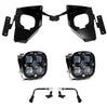 Image of Baja Designs Squadron SAE Fog Pocket Clear Light Kit For 16-18 Silverado 1500