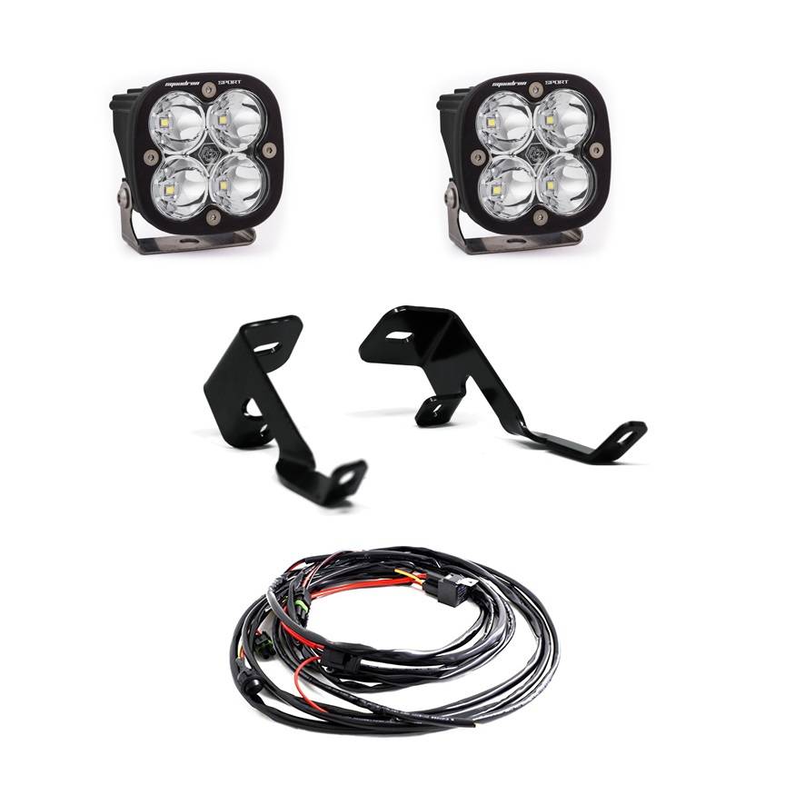 Image of Baja Designs Squadron Sport LED A-Pillar Light Kit For 15-20 Ford F-150/Raptor