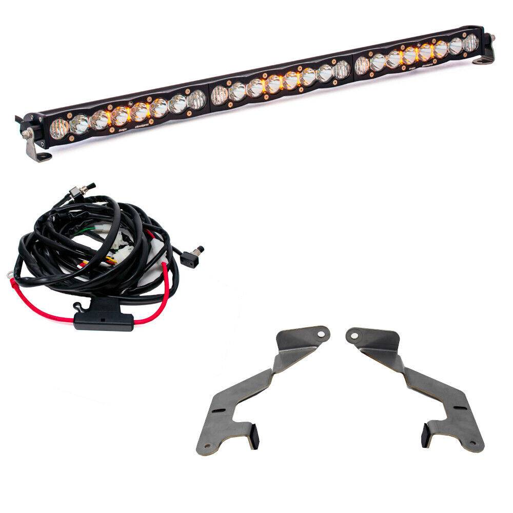 Image of Baja Designs S8 30 Inch Grille Lower Light Kit For 2014-2021 Toyota Tundra