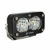 Image of Baja Designs S2 Pro Black LED Auxiliary Light Pod - Wide Cornering - Clear - Universal