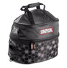 Image of Simpson Racing Helmet And FHR Combo Bag To Carry Helmet - Black