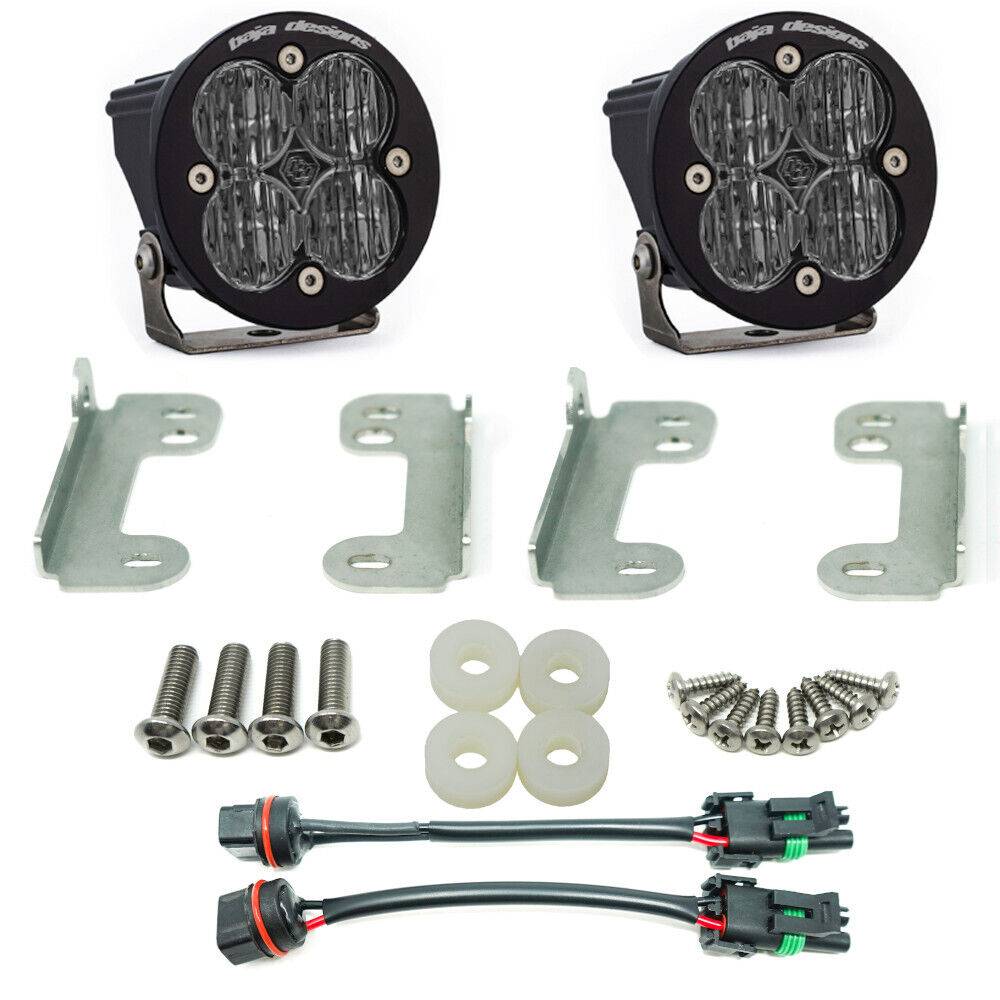 Image of Baja Designs Squadron-R Pro Fog Light Kit For 19-24 Jeep Wrangler JL/Gladiator