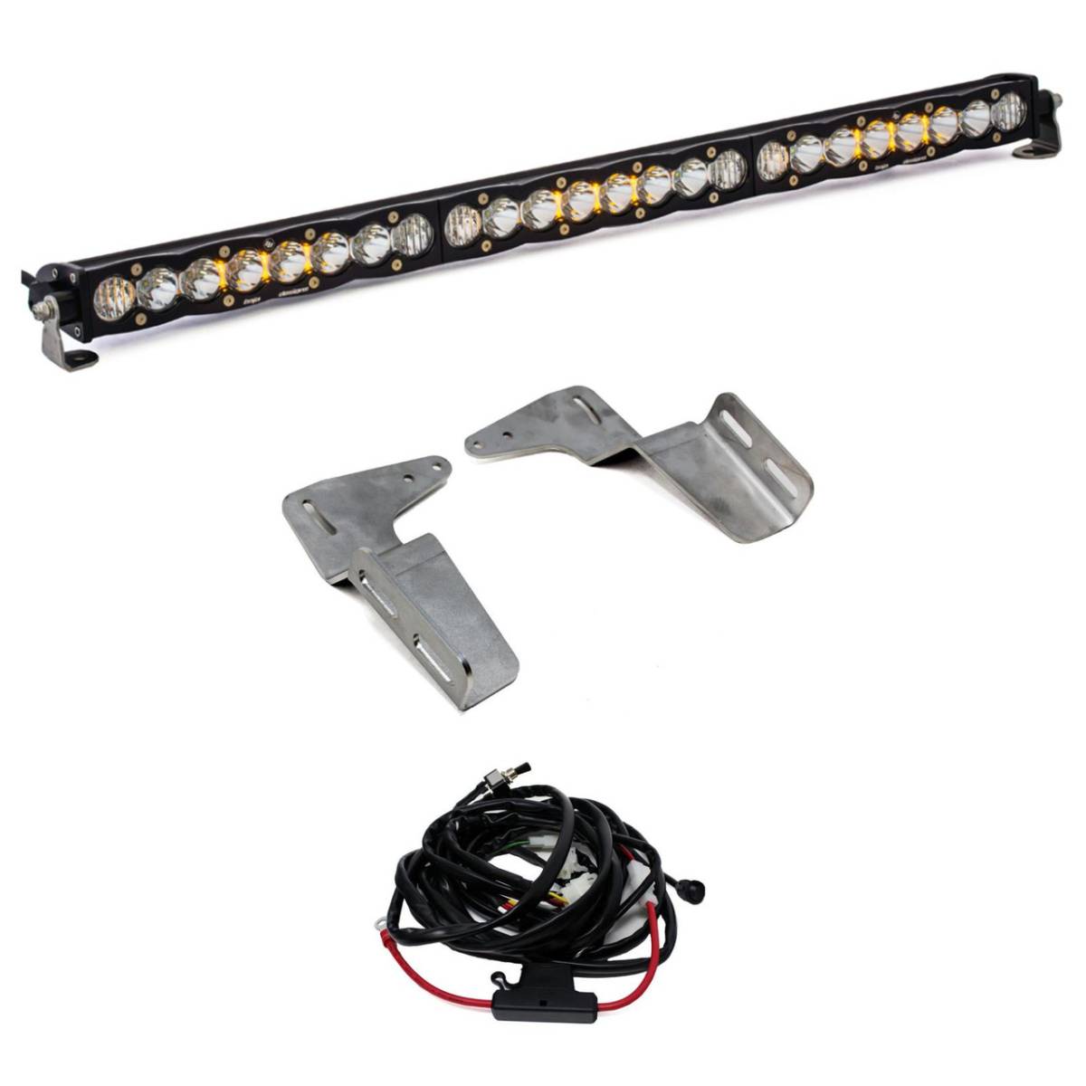 Image of Baja Designs S8 30 inch LED Bumper Light Kit For 2005-2015 Toyota Tacoma