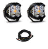 Image of Baja Designs LP4 Pro Universal LED Auxiliary Light Pods/Wire Harness