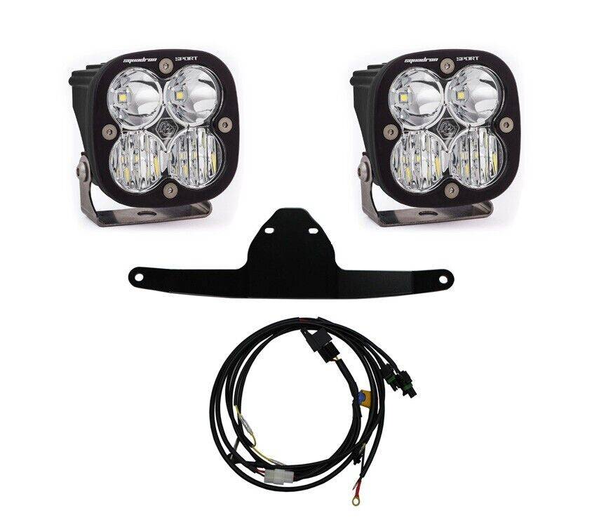 Image of Baja Designs Squadron Sport Frame Mount Light Kit For 16-20 Honda Africa Twin