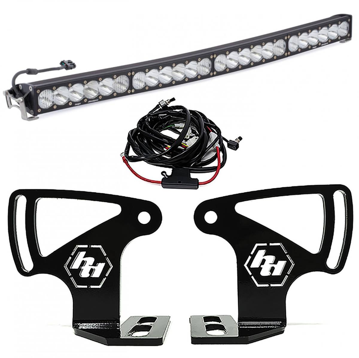 Image of Baja Designs OnX6+ Arc 40" Roof Mount Light Bar Kit For 19-21 Textron/Arctic Cat