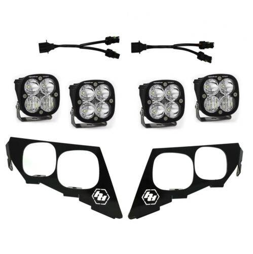 Image of Baja Designs Squadron Unlimited Headlight Kit For Arctic Cat/Textron Wildcat XX