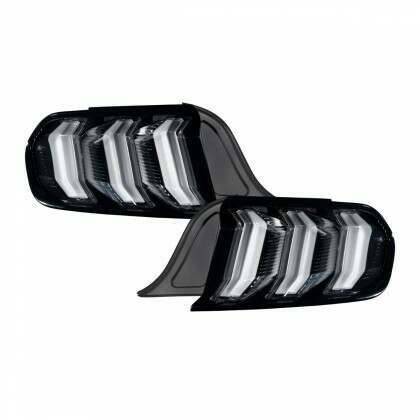 Image of Form Lighting LED Tail Lights - Clear (Pair) For 2015-2022 Ford Mustang