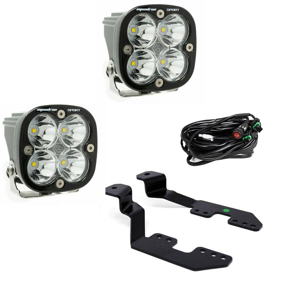 Image of Baja Designs Squadron Sport A-Pillar Light Kit For 14-19 GM 1500/Colorado/Canyon
