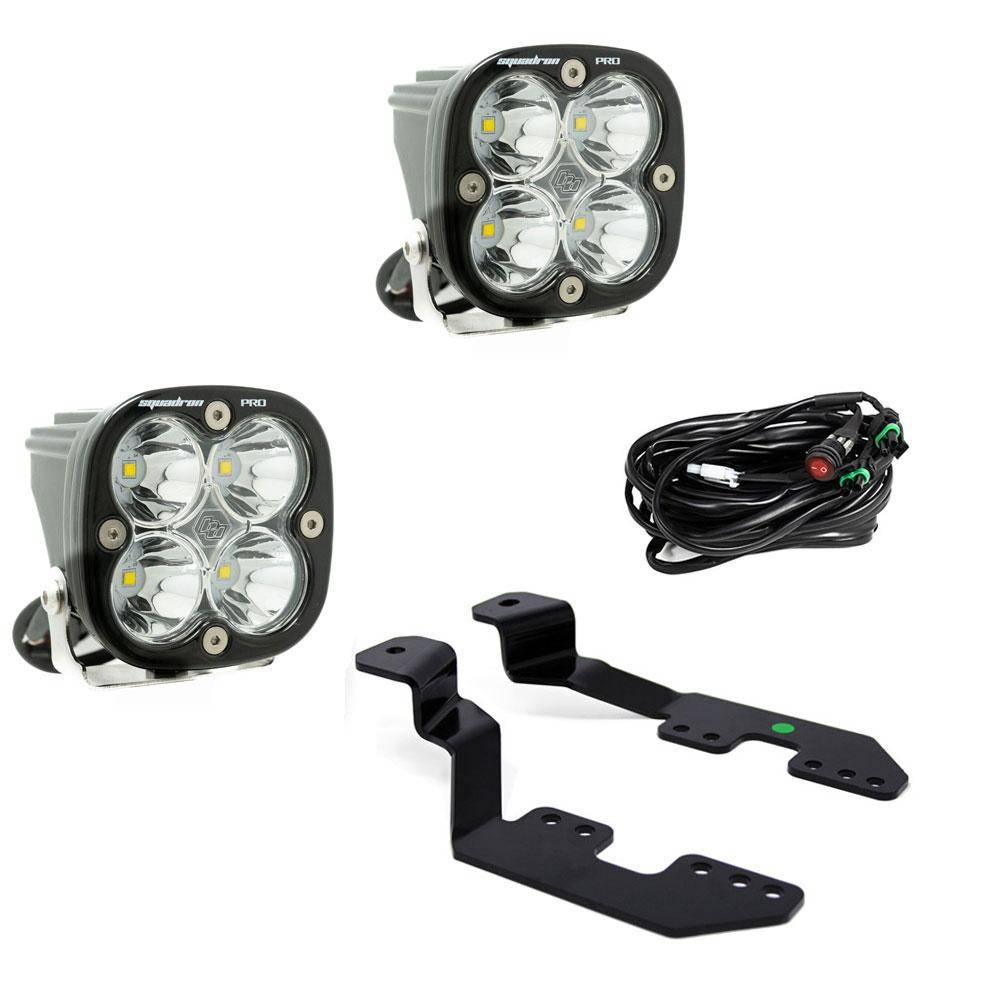 Image of Baja Designs Squadron Pro A-Pillar Light Kit For 14-19 GM 1500/Colorado/Canyon