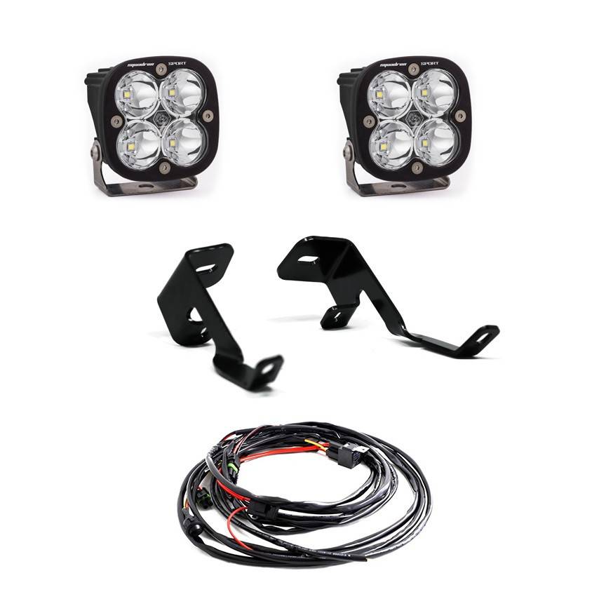 Image of Baja Designs Squadron Pro LED A-Pillar Light Kit For 15-20 Ford F-150/Raptor