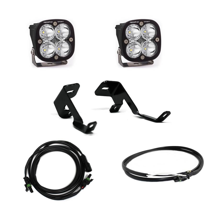 Image of Baja Designs Squadron Pro LED A-Pillar Light Kit For 15-20 Ford F-150/Raptor